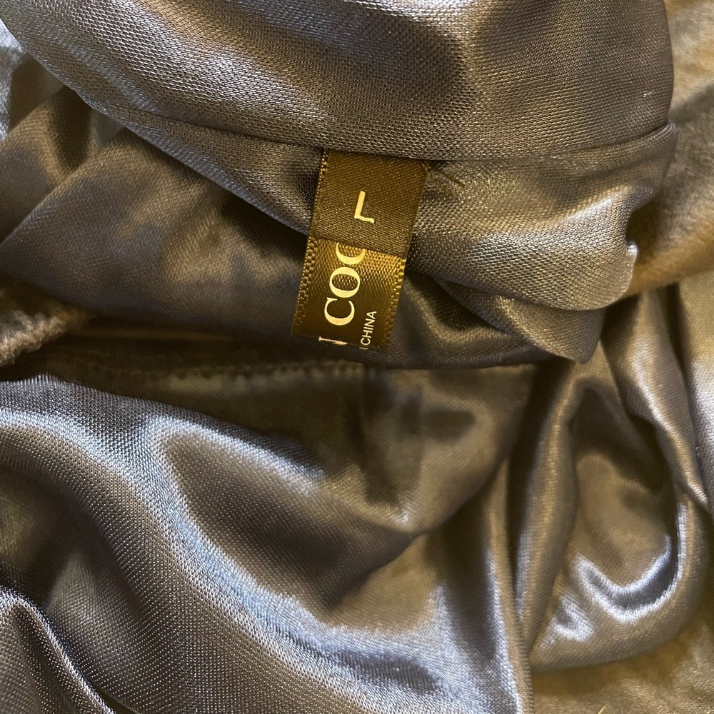 Urban COCO size large velvet blue skirt - Picture 6 of 7